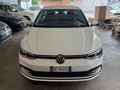 Usata VW Golf VII Style 150 CV (110 kW) 2021 Bianco Utilitaria