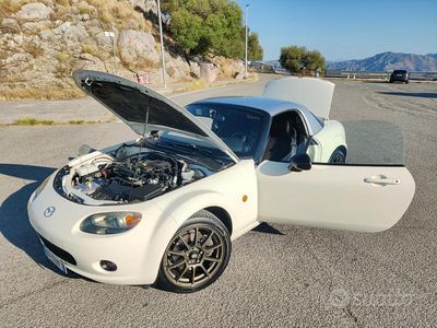 Usata Mazda MX5 160 CV (117 kW) 2005 Bianco Cabrio