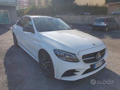 Usata Mercedes C220 Premium 194 CV (142 kW) 2019 Bianco Berlina