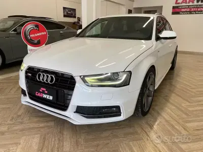Usata Audi A4 S-Line 143 CV (105 kW) 2013 Bianco Station wagon