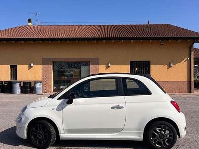 Usata Fiat 500C Sport 69 CV (50 kW) 2021 Bianco Cabrio