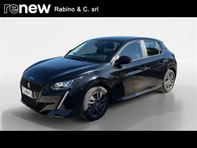 Usata Peugeot 208 Active 100 CV (73 kW) 2021 Nero Utilitaria