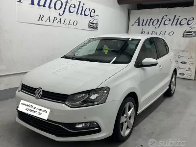 Usata VW Polo Highline 90 CV (66 kW) 2017 Bianco Berlina