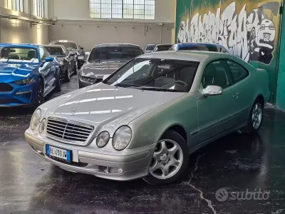 Usata Mercedes CLK200 Elegance 192 CV (141 kW) 2000 Grigio Coupé