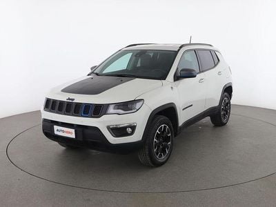 Bianco Usata 2021 Jeep Compass Trailhawk SUV | 21.499 € (Cara)