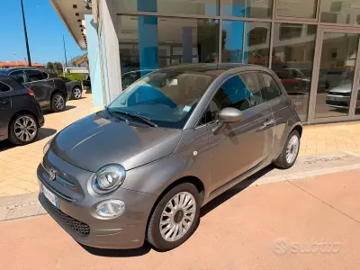 Usata Fiat 500 Lounge 69 CV (50 kW) 2019 Grigio Berlina