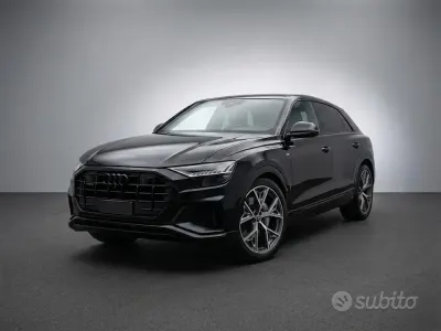 Usata Audi Q8 S-line plus 286 CV (210 kW) 2022 Nero SUV