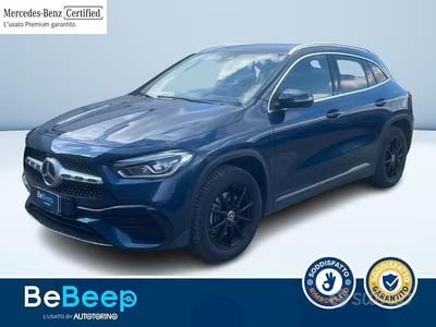 Usata Mercedes GLA250 Premium 160 CV (117 kW) 2022 Blu metallizzato SUV