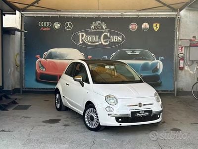 Usata Fiat 500 Lounge 69 CV (50 kW) 2010 Bianco Berlina