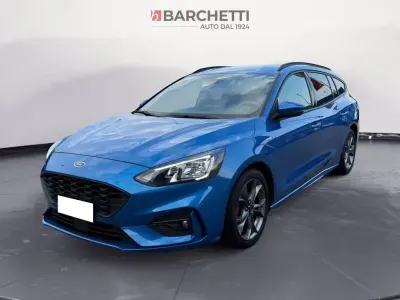 Usata Ford Focus ST-Line X 155 CV (114 kW) 2022 Blu Station wagon