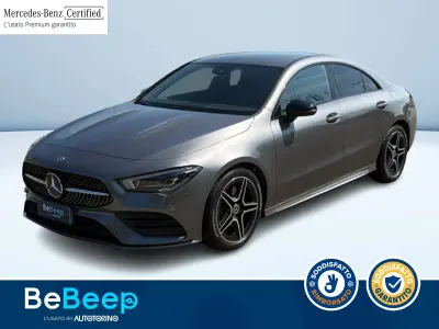 Usata Mercedes CLA200 Premium 150 CV (110 kW) 2020 Grigio metallizzato Coupé