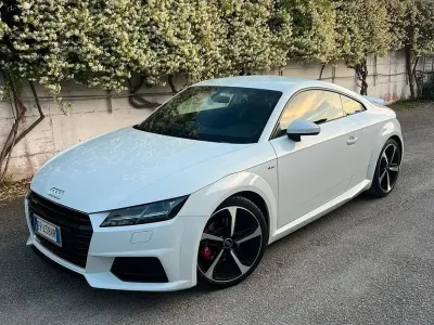 Usata Audi TT S-Line 184 CV (135 kW) 2018 Bianco Coupé