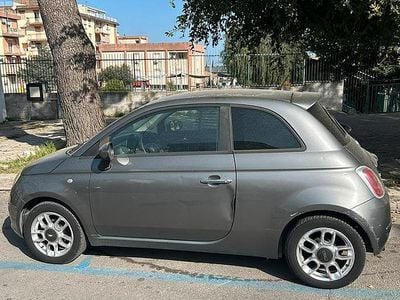Usata Fiat 500 75 CV (55 kW) 2009 Grigio Cabrio