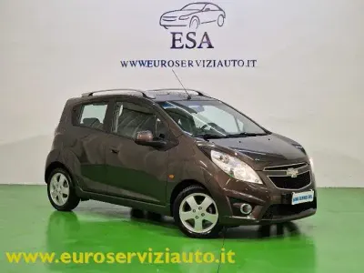 Usata Chevrolet Spark LT 82 CV (60 kW) 2011 Marrone Utilitaria