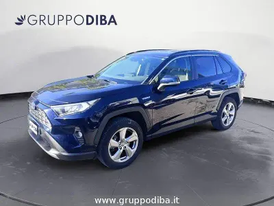 Usata Toyota RAV4 Hybrid Active 218 CV (160 kW) 2021 Blu SUV