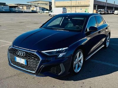 Usata Audi A3 S-Line 116 CV (85 kW) 2022 Blu/azzurro Berlina