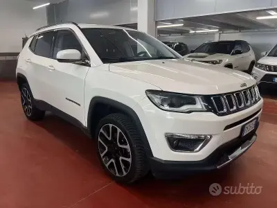 Usata Jeep Compass Limited 170 CV (125 kW) 2017 Bianco SUV