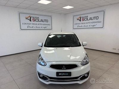 Usata Mitsubishi Space Star 71 CV (52 kW) 2021 Bianco Utilitaria