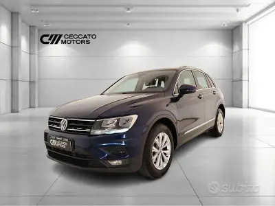 Usata VW Tiguan Business 150 CV (110 kW) 2018 Bluazzurro SUV