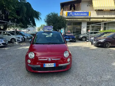 Usata Fiat 500 Lounge 69 CV (50 kW) 2011 Rosso Berlina