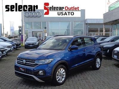 Usata VW T-Cross Style 95 CV (69 kW) 2022 Blu ravenna SUV