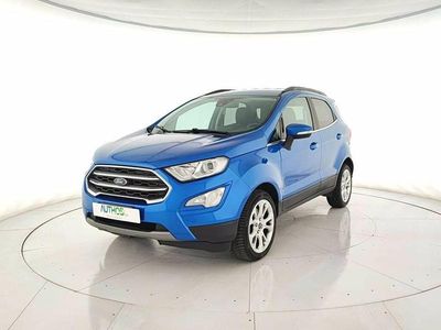 Usata Ford Ecosport Titanium 125 CV (91 kW) 2021 Blu SUV