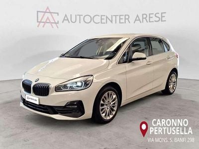 Usata BMW 218 Active Tourer Comfort Edition 150 CV (110 kW) 2021 Bianco bianco Monovolume