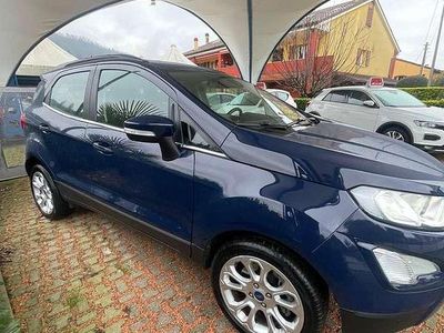 Usata Ford Ecosport Titanium 125 CV (91 kW) 2021 Blu/azzurro SUV
