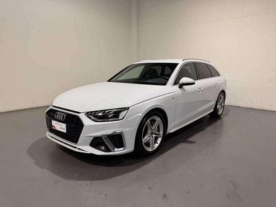 Bianco ghiacciaio metallizzato Usata 2024 Audi A4 S-Line Station wagon | 40.900 € (Cara)