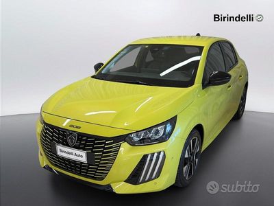 Usata Peugeot 208 Allure 101 CV (74 kW) 2024 Giallo Utilitaria