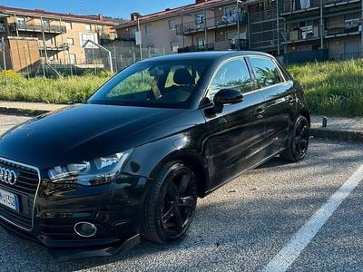 Usata Audi A1 Sportback Ambition 90 CV (66 kW) 2012 Nero Utilitaria