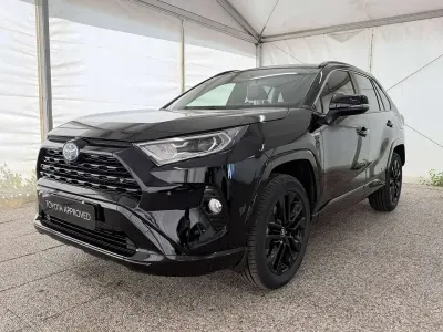 Usata Toyota RAV4 Hybrid Edition 178 CV (130 kW) 2021 Nero SUV