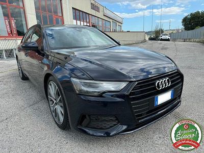 Usata Audi A6 S-Line 204 CV (150 kW) 2019 Blu Station wagon