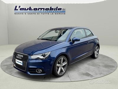Usata Audi A1 Ambition 105 CV (77 kW) 2011 Blu Utilitaria