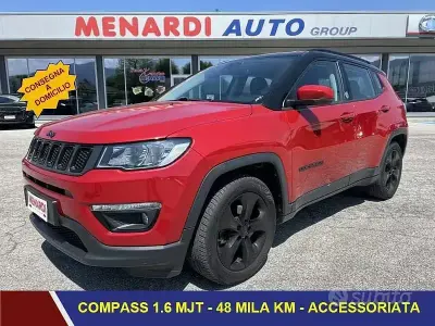 Usata Jeep Compass 120 CV (88 kW) 2020 Rosso SUV