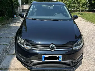 Usata VW Polo Trendline 75 CV (55 kW) 2016 Nero Berlina