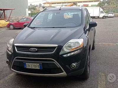 Usado Ford Kuga Titanium 136 CV (100 kW) 2010 Negro SUV