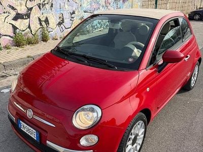 Usata Fiat 500C 2011 Rosso Cabrio