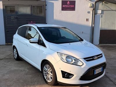 Usata Ford C-MAX Titanium 115 CV (84 kW) 2014 Bianco Monovolume