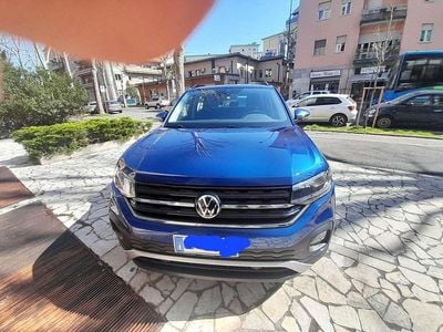 Usata VW T-Cross Style 95 CV (69 kW) 2022 Blu/azzurro SUV