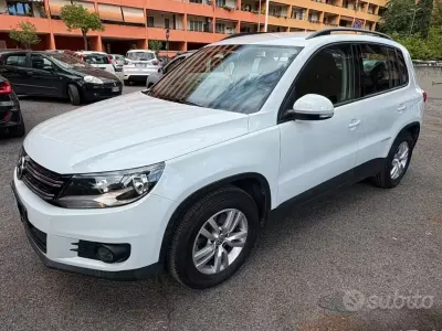 Usata VW Tiguan 122 CV (89 kW) 2014 Bianco SUV