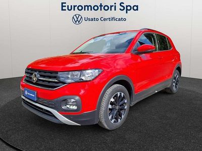 Usata VW T-Cross Style 95 CV (69 kW) 2020 Rosso SUV