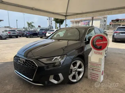 Usata Audi A3 Advanced Plus 150 CV (110 kW) 2022 Grigio Berlina