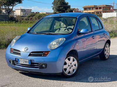 Usata Nissan Micra 80 CV (58 kW) 2004 Blu/azzurro Utilitaria