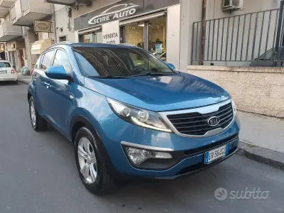 Usata Kia Sportage 136 CV (100 kW) 2013 Blu SUV