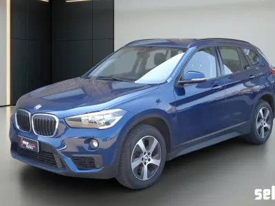 Usata BMW X1 Advantage 190 CV (139 kW) 2017 Blu/azzurro SUV