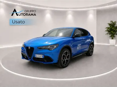 Usata Alfa Romeo Stelvio Veloce 209 CV (153 kW) 2024 Blu misano SUV