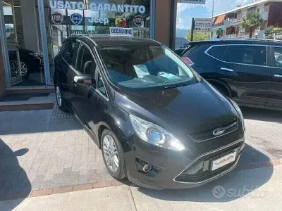Usata Ford C-MAX Titanium 120 CV (88 kW) 2015 Nero Monovolume