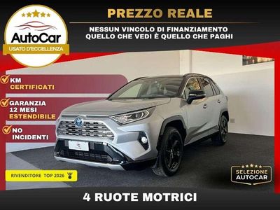 Usata Toyota RAV4 Hybrid Style 178 CV (130 kW) 2019 Argento SUV