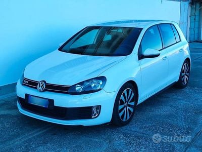 Usata VW Golf VI GTD 170 CV (125 kW) 2010 Bianco Utilitaria